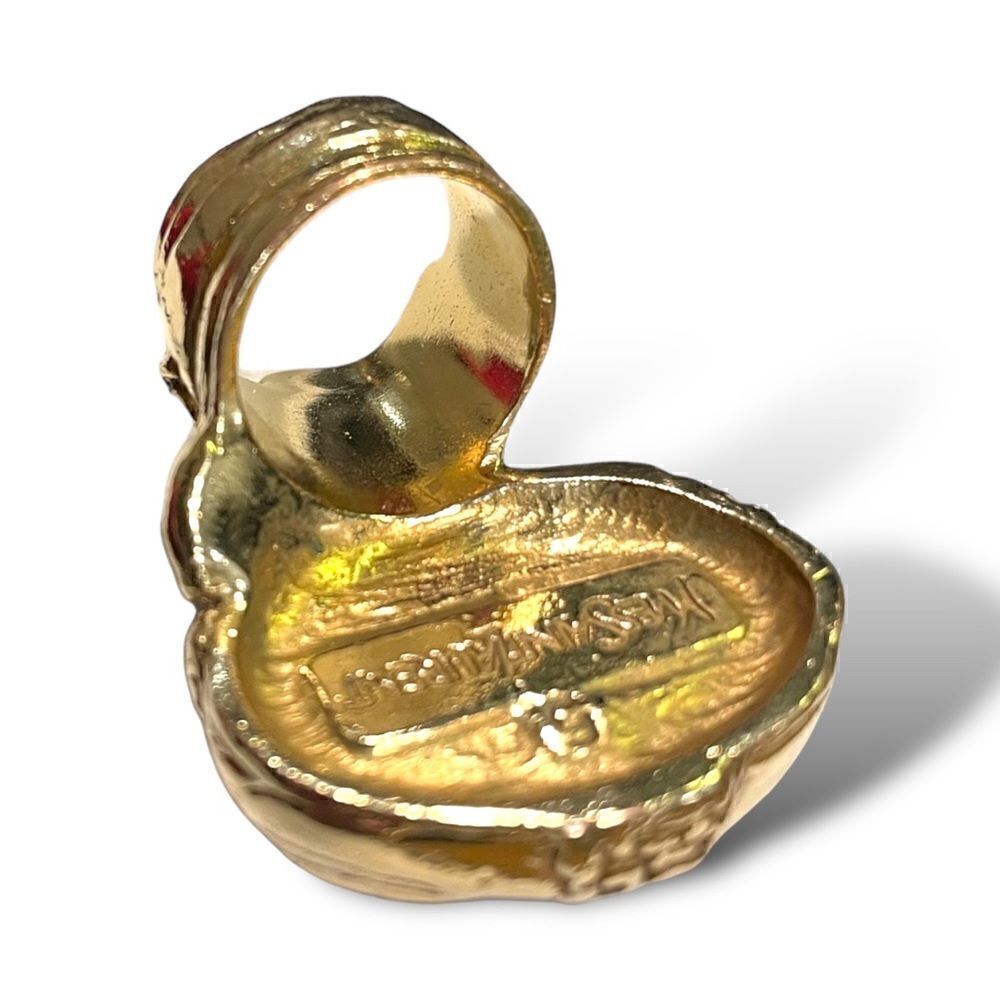 YVES SAINT LAURENT Arty Cocktail Ring |Size: 5| - Picture 8 of 9